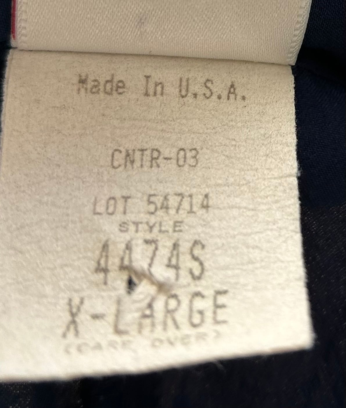 1980s Blue Collared Sweater | GW US Women's XL