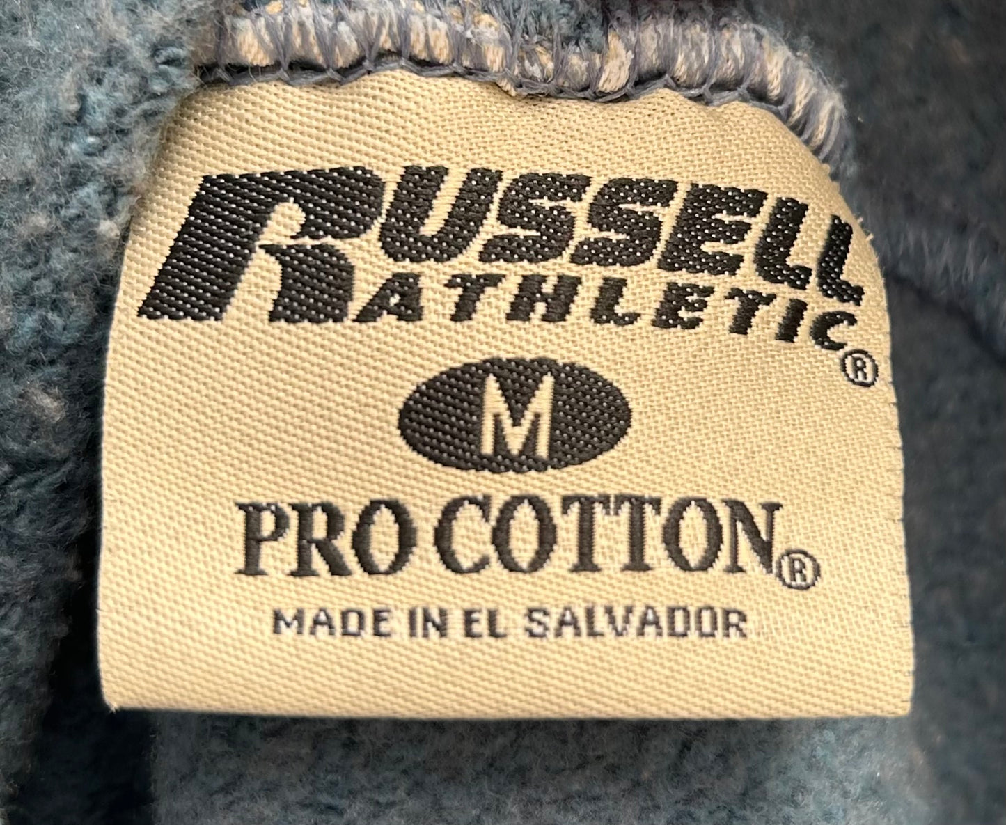2000s Blue Russell Hoodie | Russell Athletic US Men's M