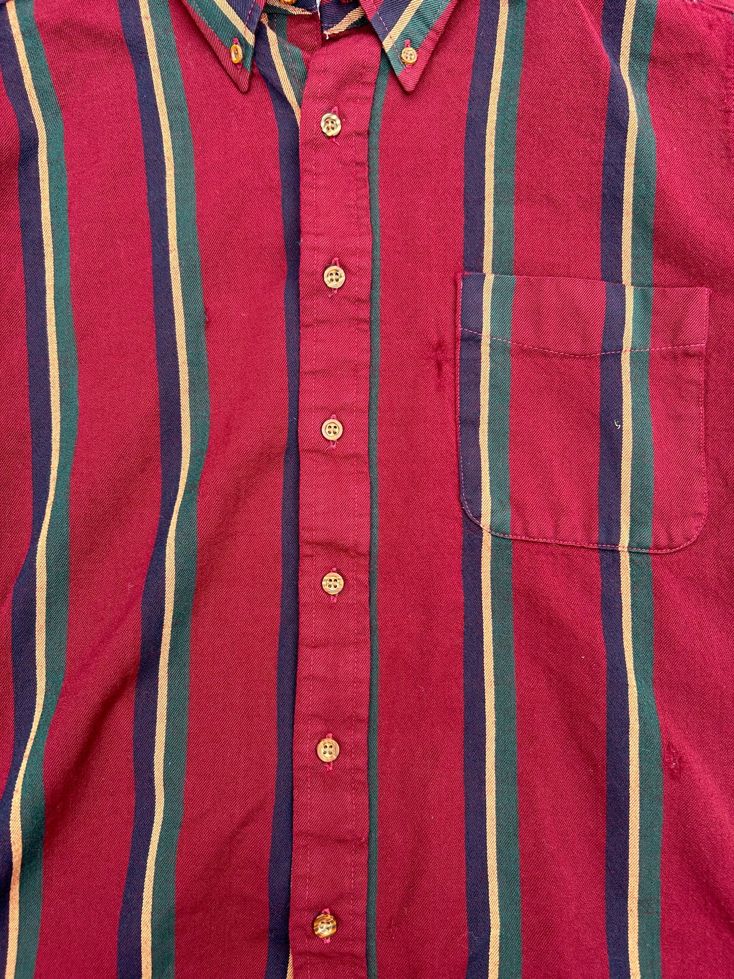 1960s Red Pendleton Long-sleeve Button-up | Pendleton US Men's L