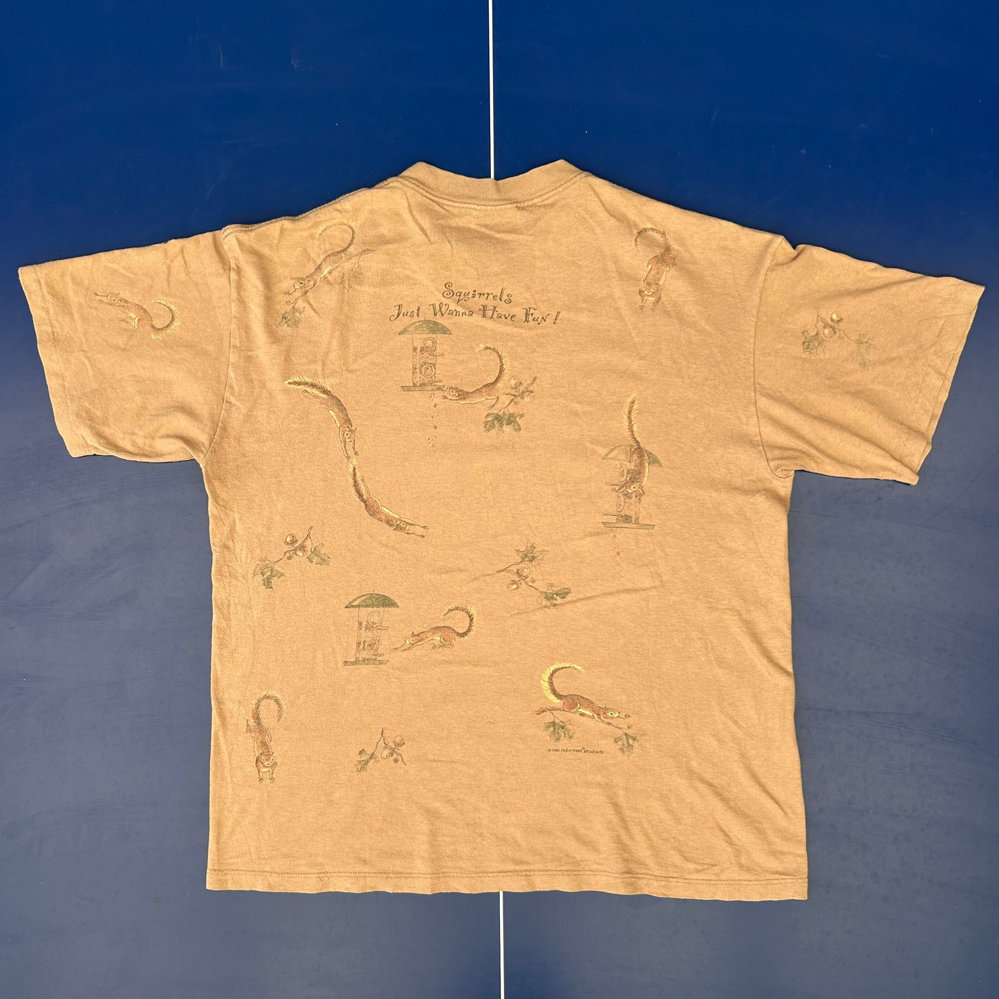 1996 Squirrel AOP Tee | Relevant Products US Men’s XL