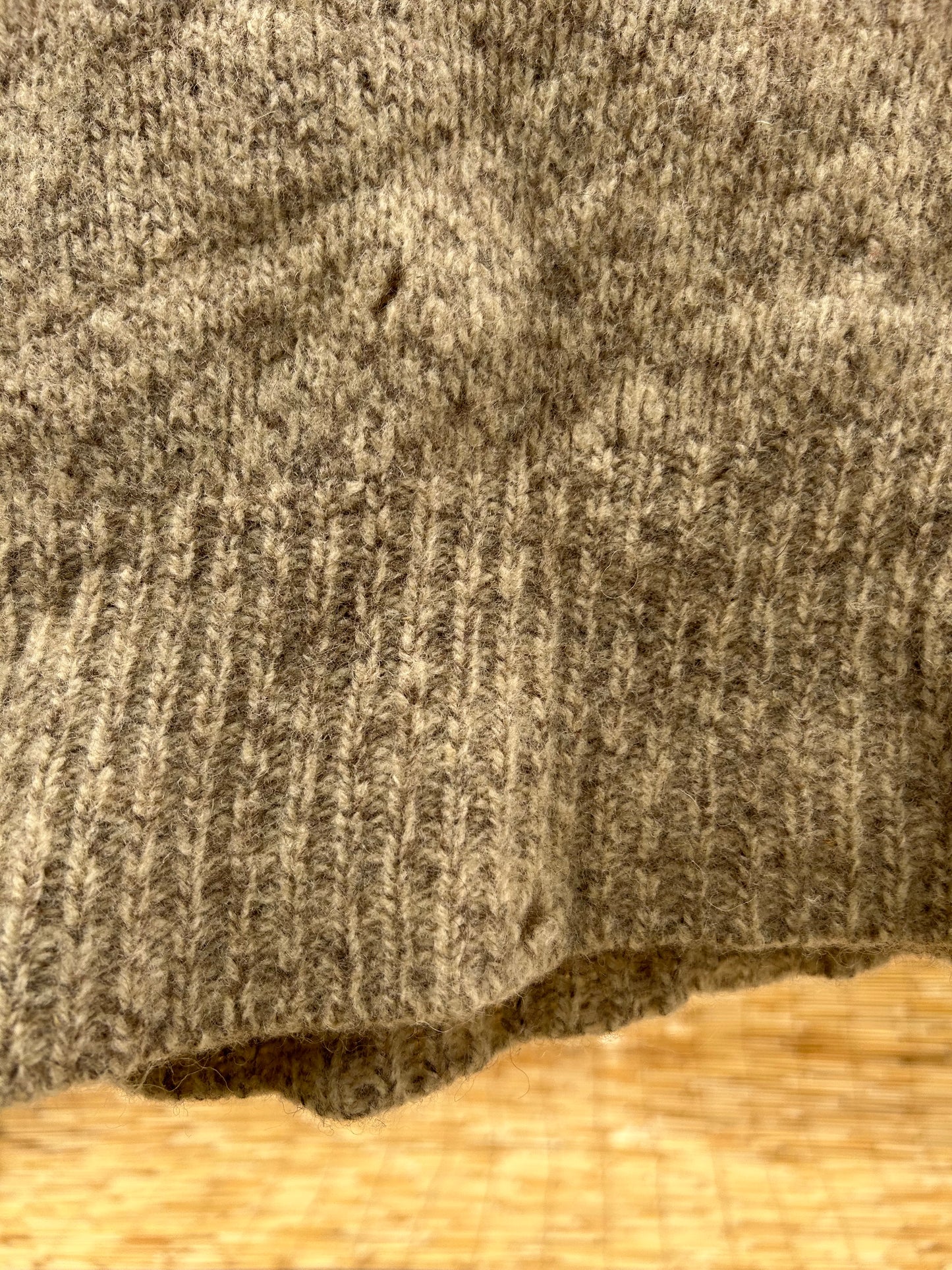 1970s Beige Wool Sweater | Lobo by Pendleton US Men's M