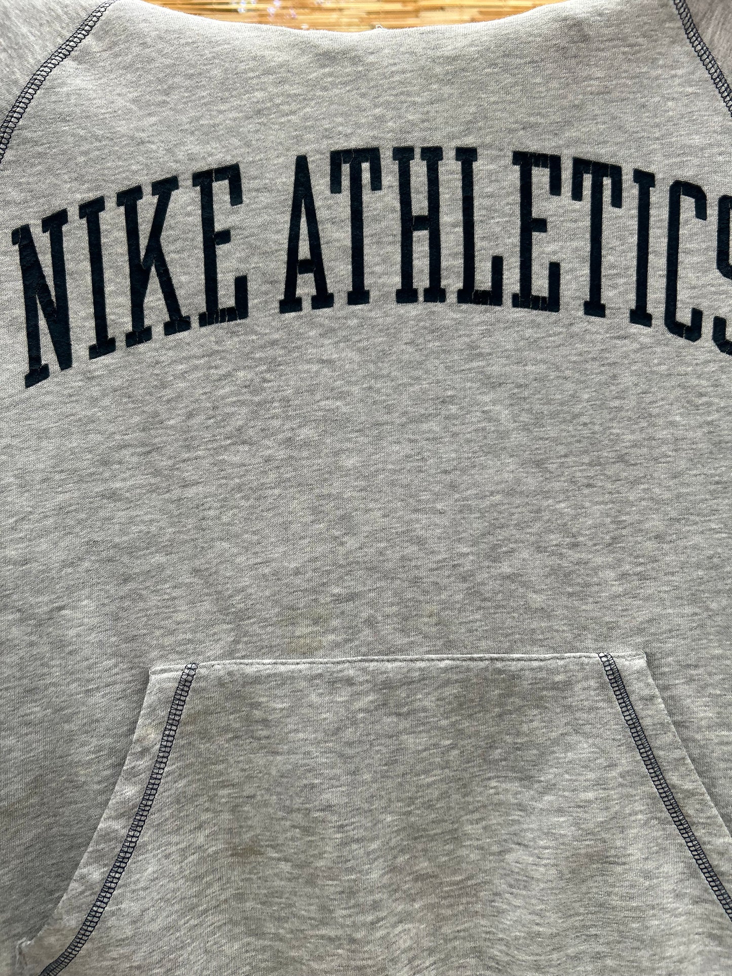 1990s Gray Nike Hoodie | Nike Athletics US Men's M