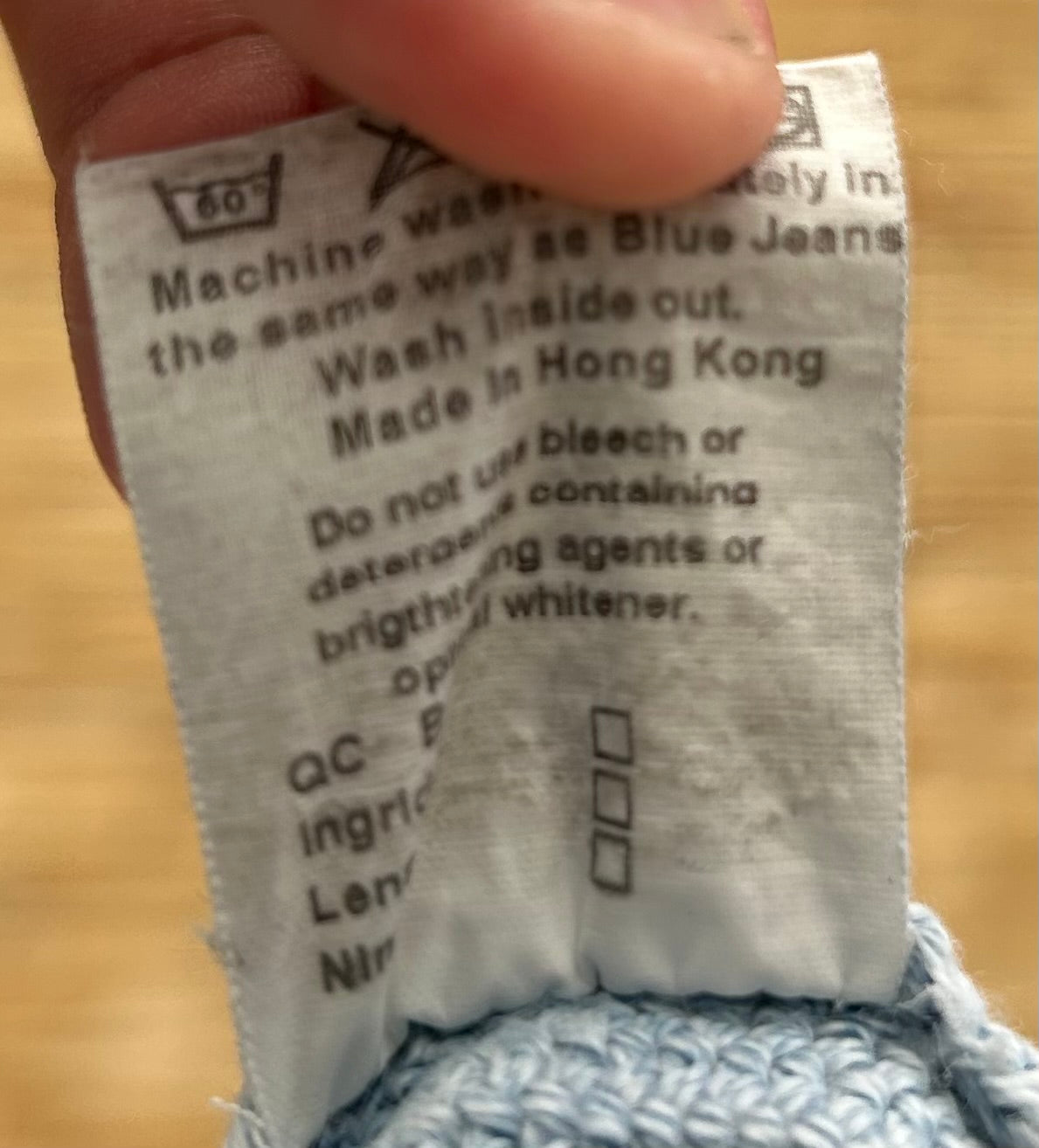 1980s Denim Sweater | Blue Willis Women's XXL