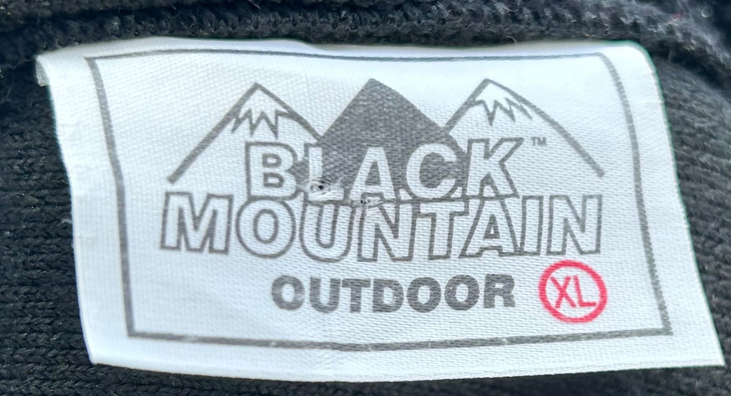 1980s Black Animal Jacket | Black Mountain US Men's XL