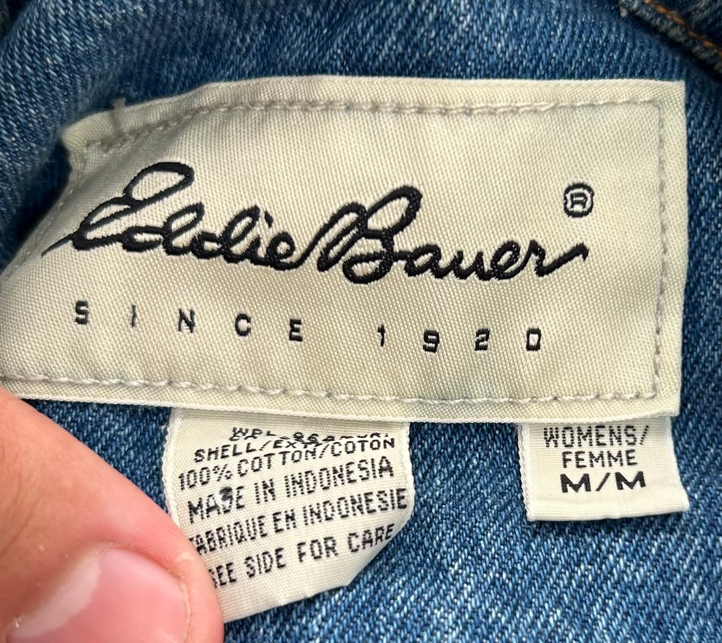2000s Denim Vest | Eddie Bauer US Women's M