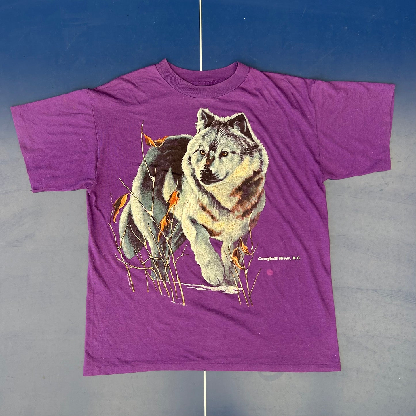 1980s Wolves Graphic Tee | Harlequin US Men’s L