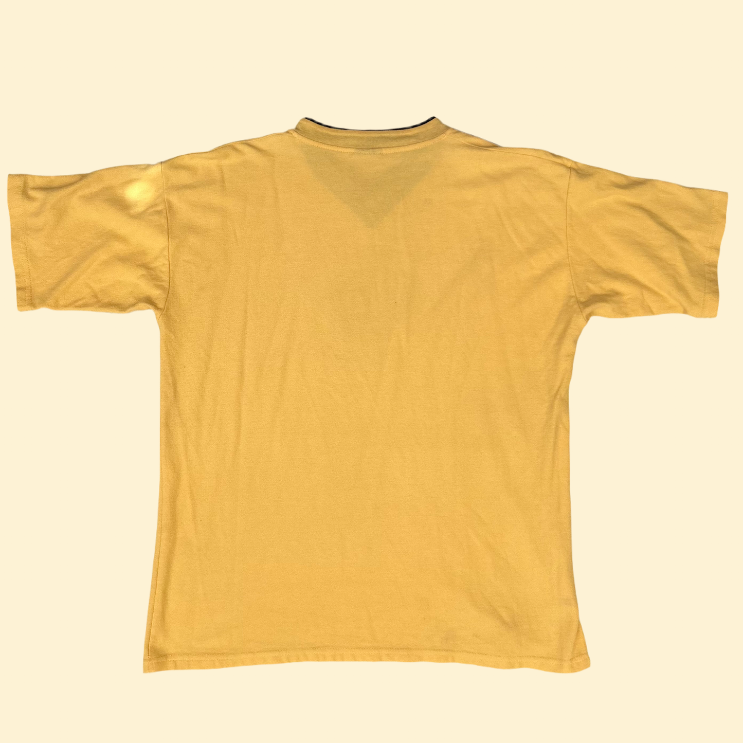 1990s Yellow Soccer Shirt | Leon’s Sports US Men's M