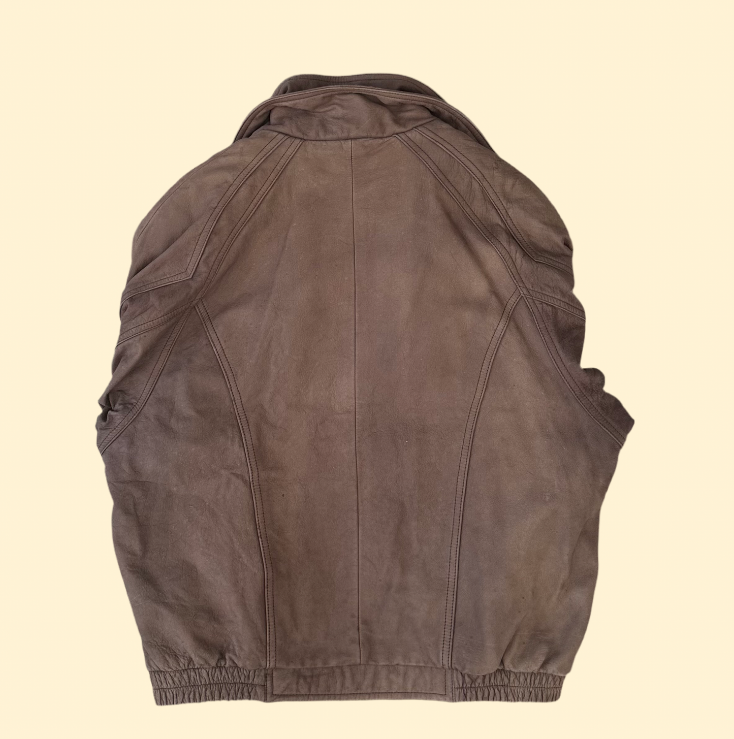 1990s Brown Leather Jacket | Wilsons Leather US Men's M