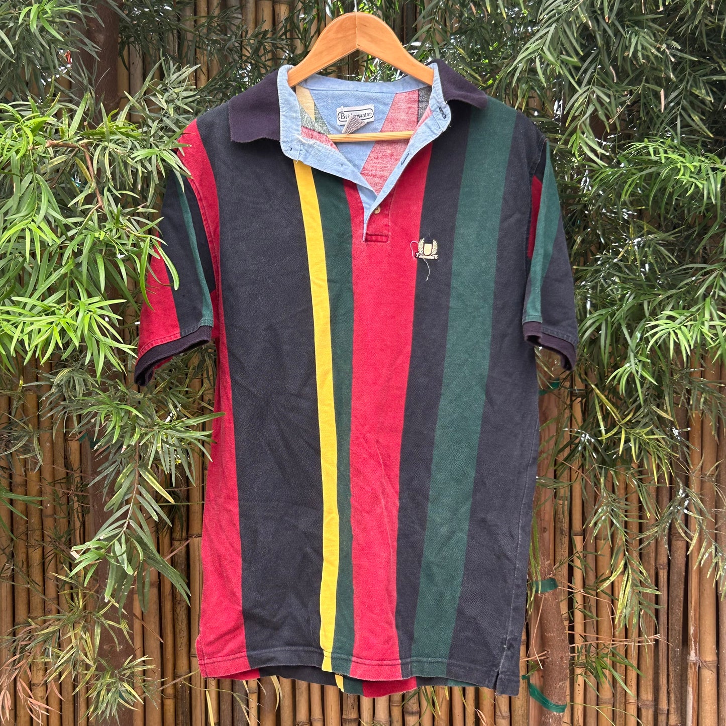 1990s Striped Polo | Bridgewater US Men’s M