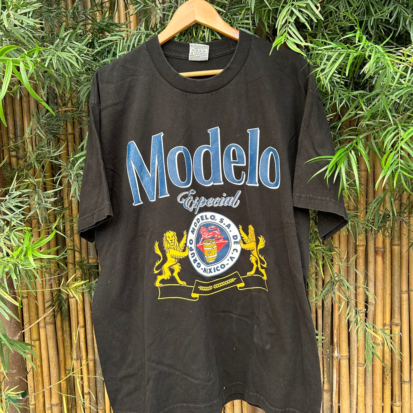 2000s Modelo Graphic Tee | Pro Club US Men's XL