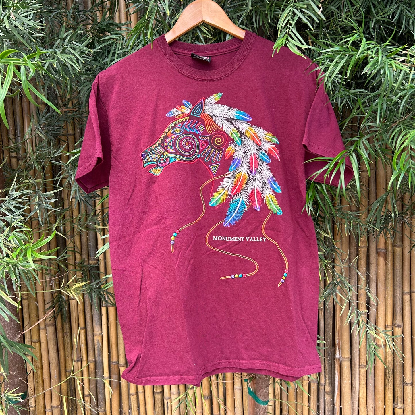 1990s Red Horse Graphic Tee | Sportex US Men's M