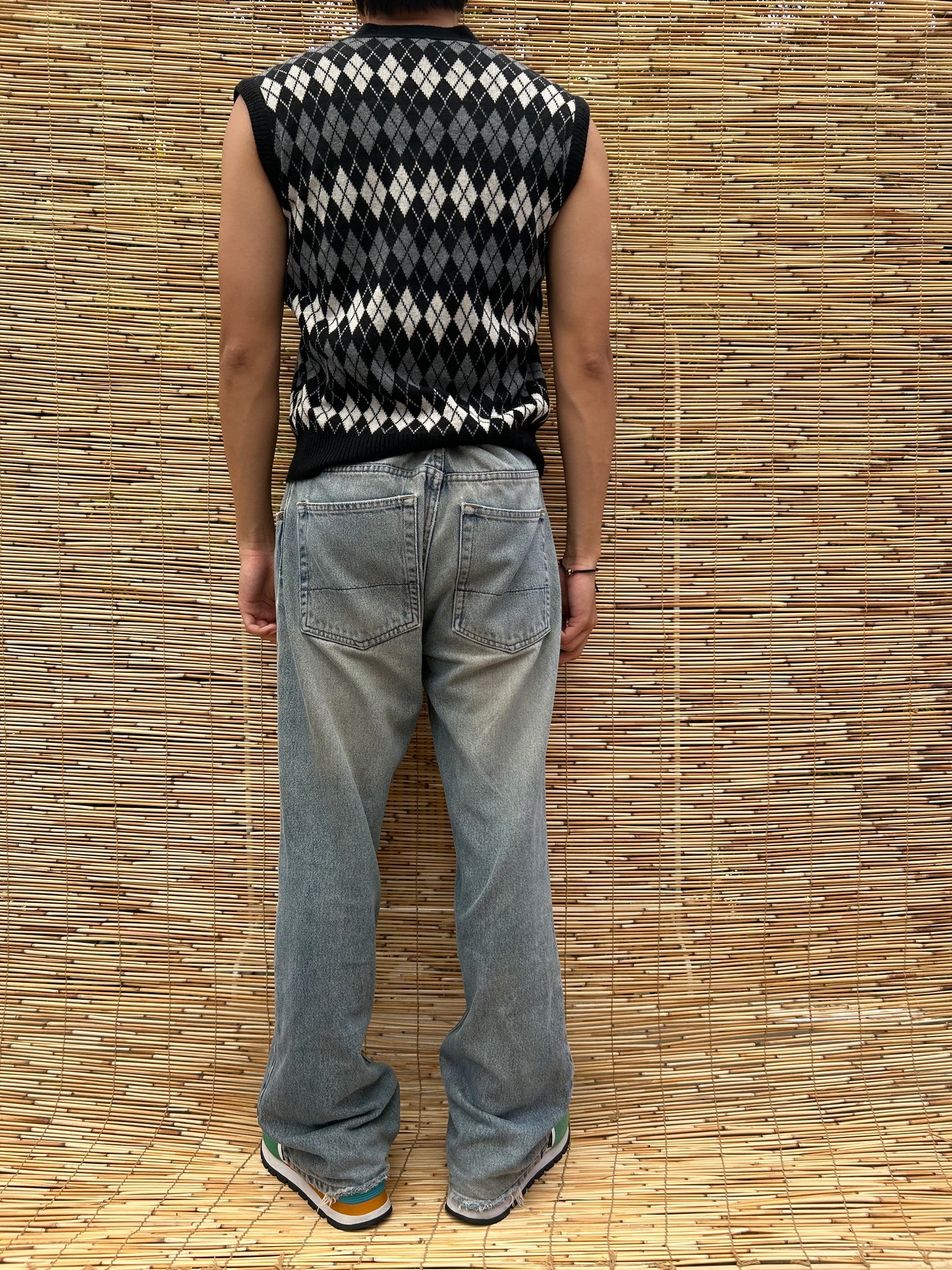 1980s Patterned Vest | Probe US Men’s S