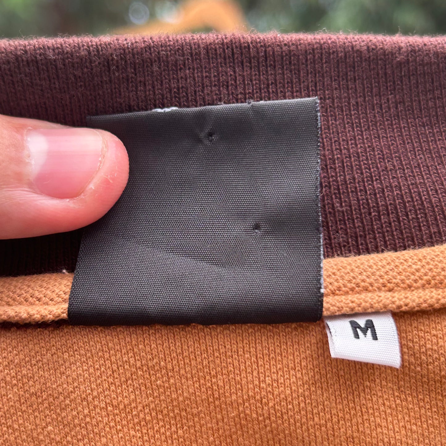 1990s Patterned Polo | Motifs Men’s M