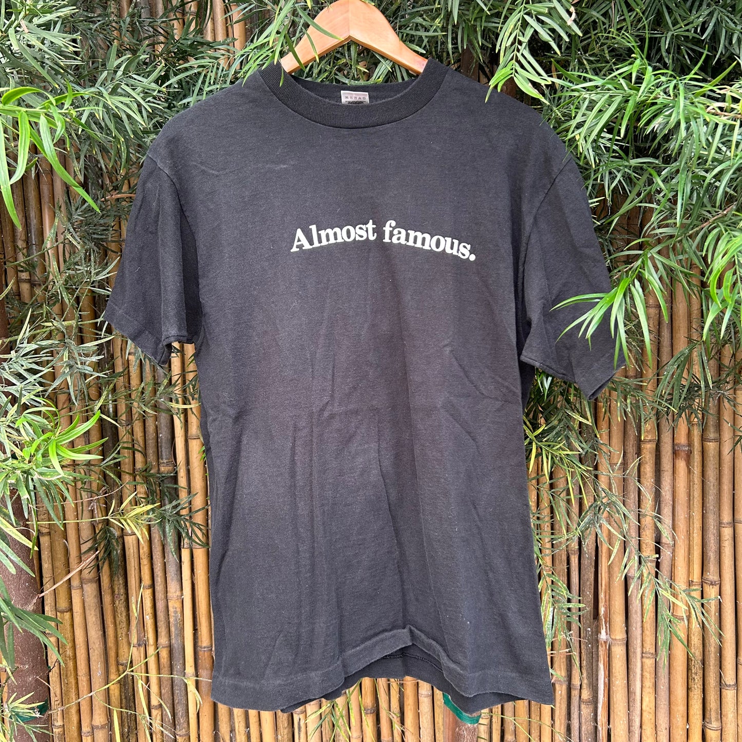 1990s Black Almost Famous Tee | Fruit of the Loom US Men's L