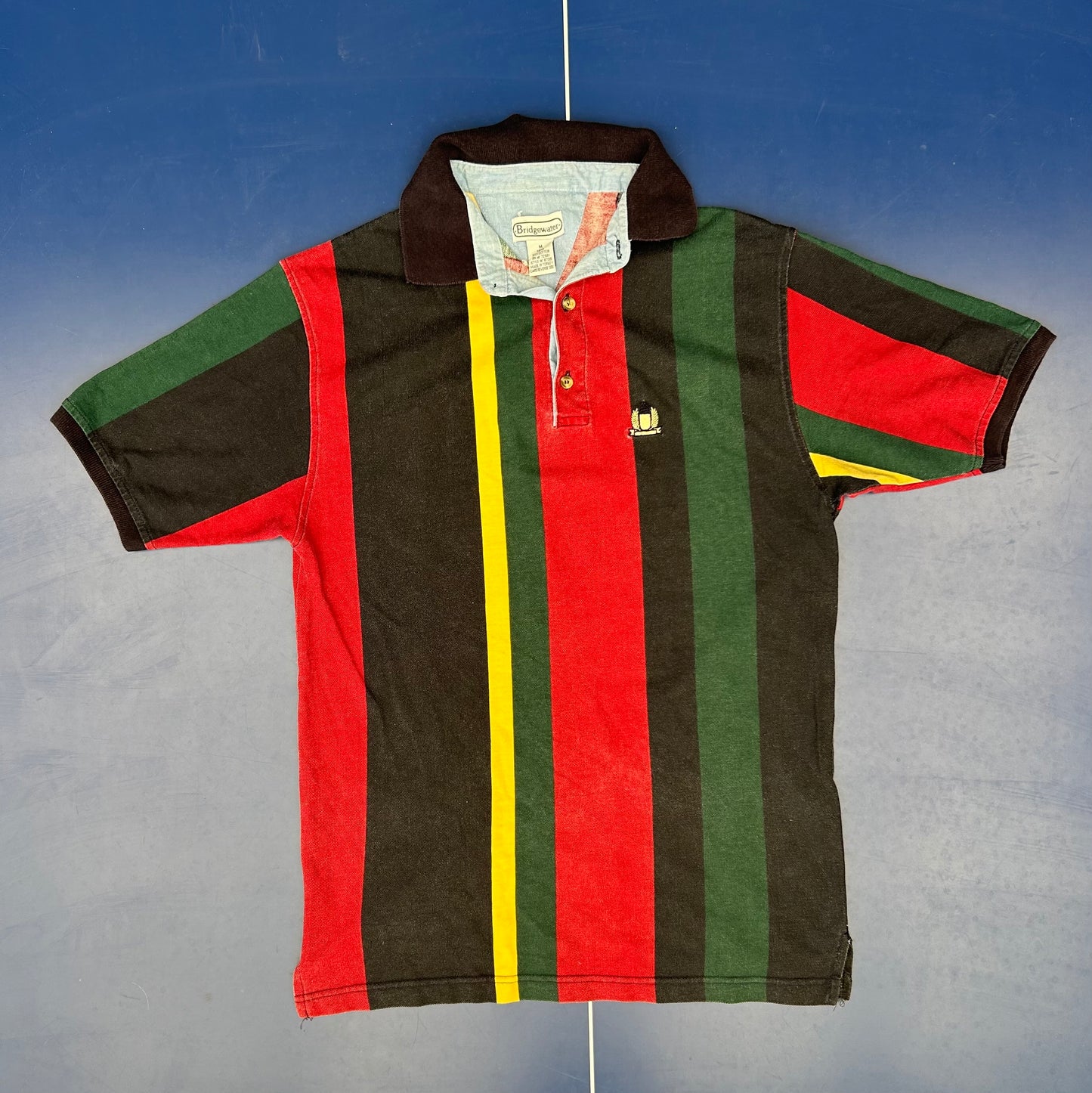 1990s Striped Polo | Bridgewater US Men’s M