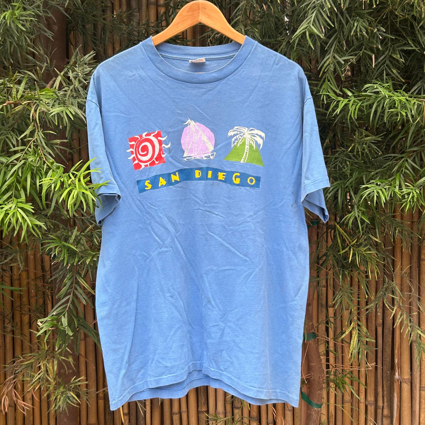 1990s Sand Diego Tee | Anvil US Men’s XL
