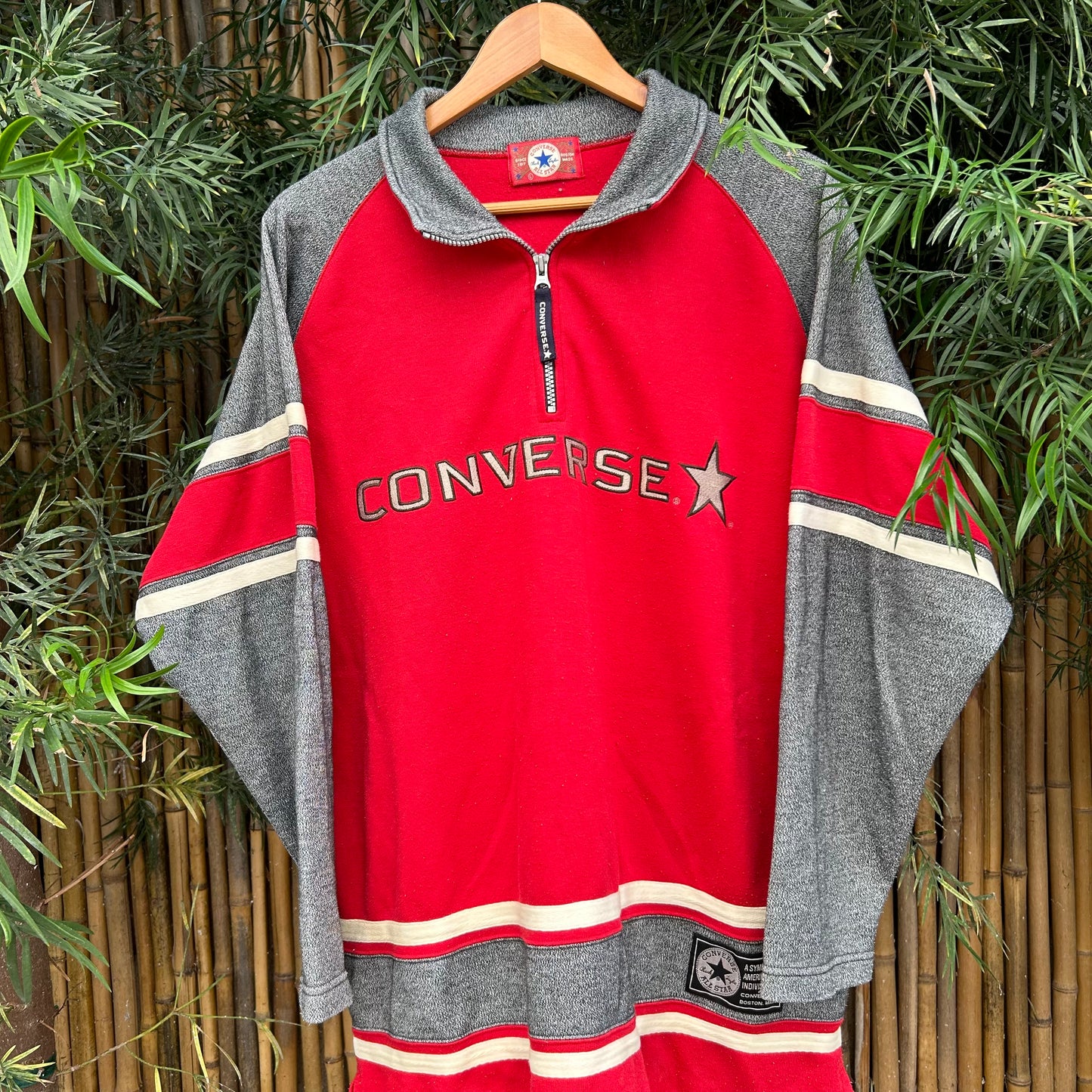 1990s Red Converse Sweater | Converse US Men's XL