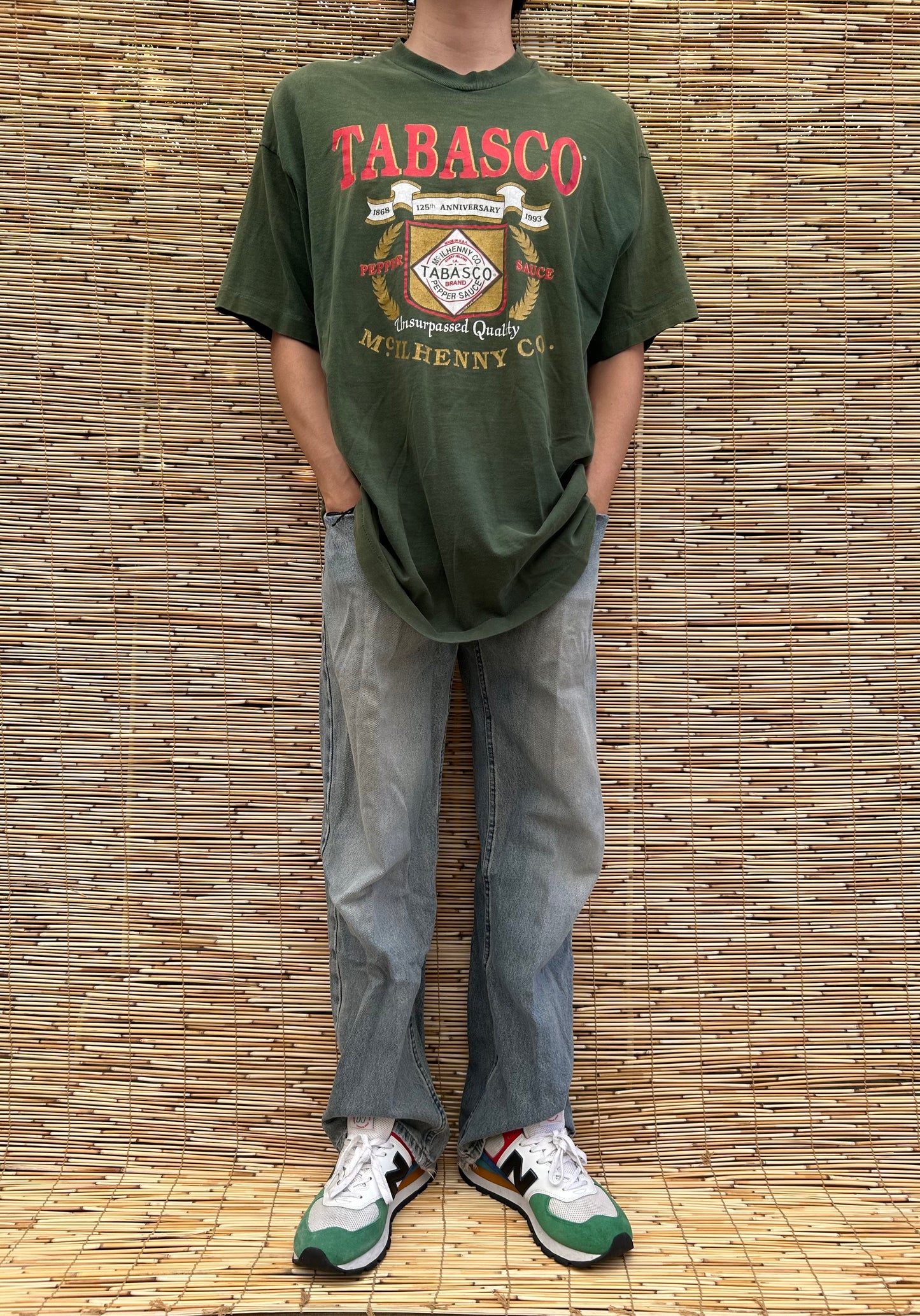 1993 Green Tabasco Graphic Tee | Fruit of the Loom US Men's XXL