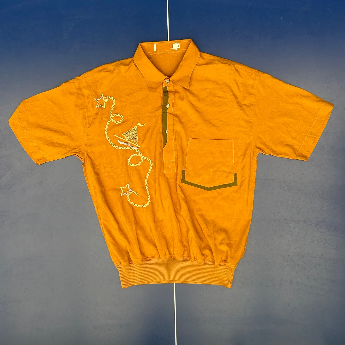 1990s Silk Polo | Men’s S