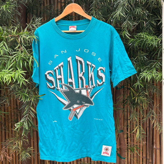 1990s SJ Sharks Tee | Nutmeg US Men’s L