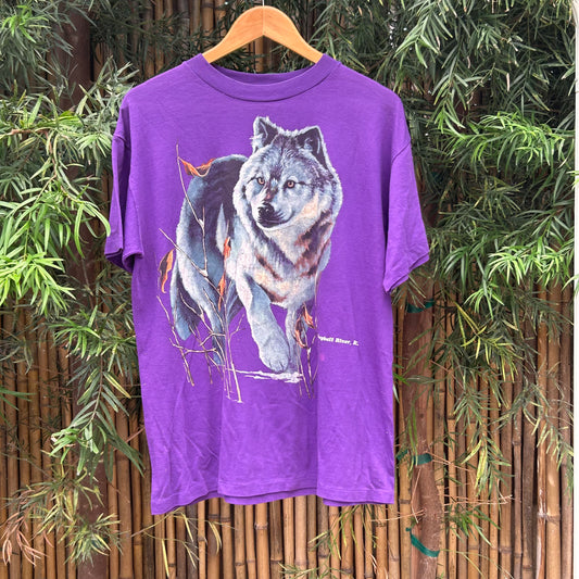 1980s Wolves Graphic Tee | Harlequin US Men’s L