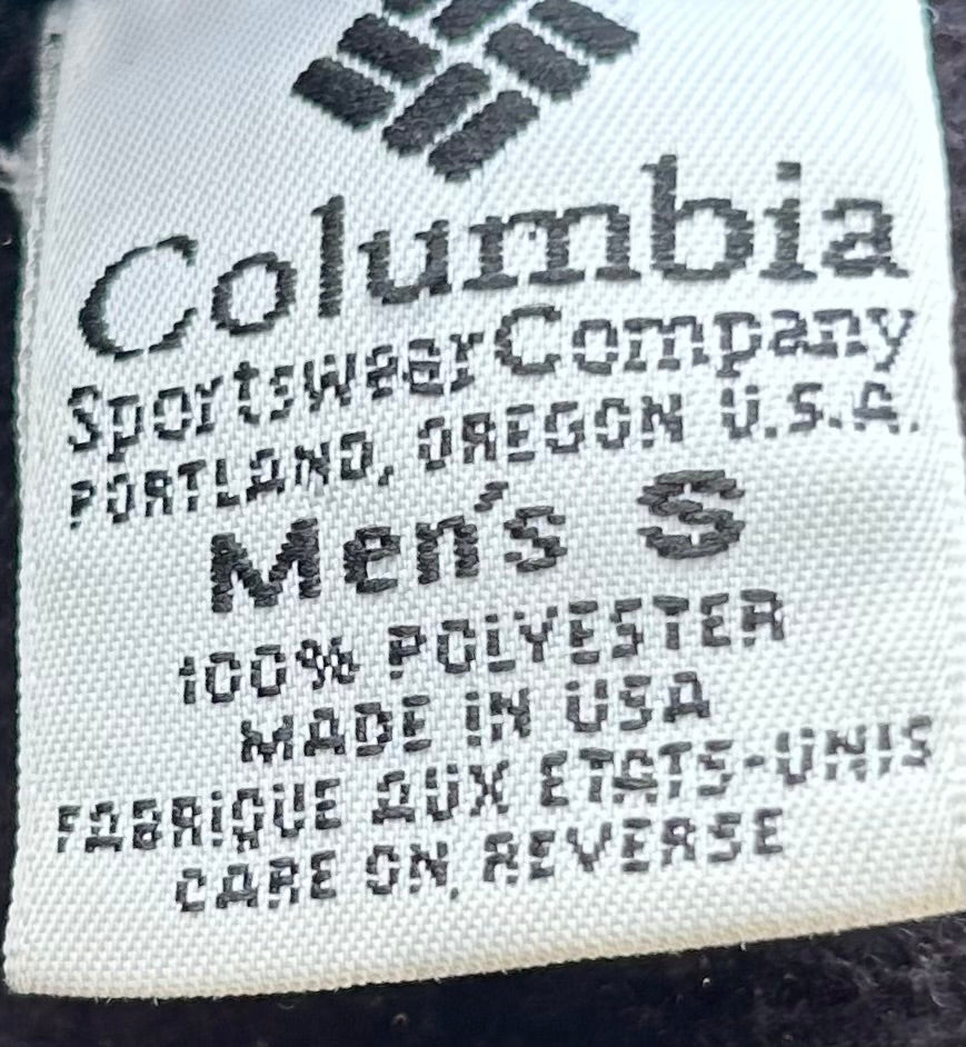 1980s Black Columbia Fleece Jacket | Columbia US Men's S