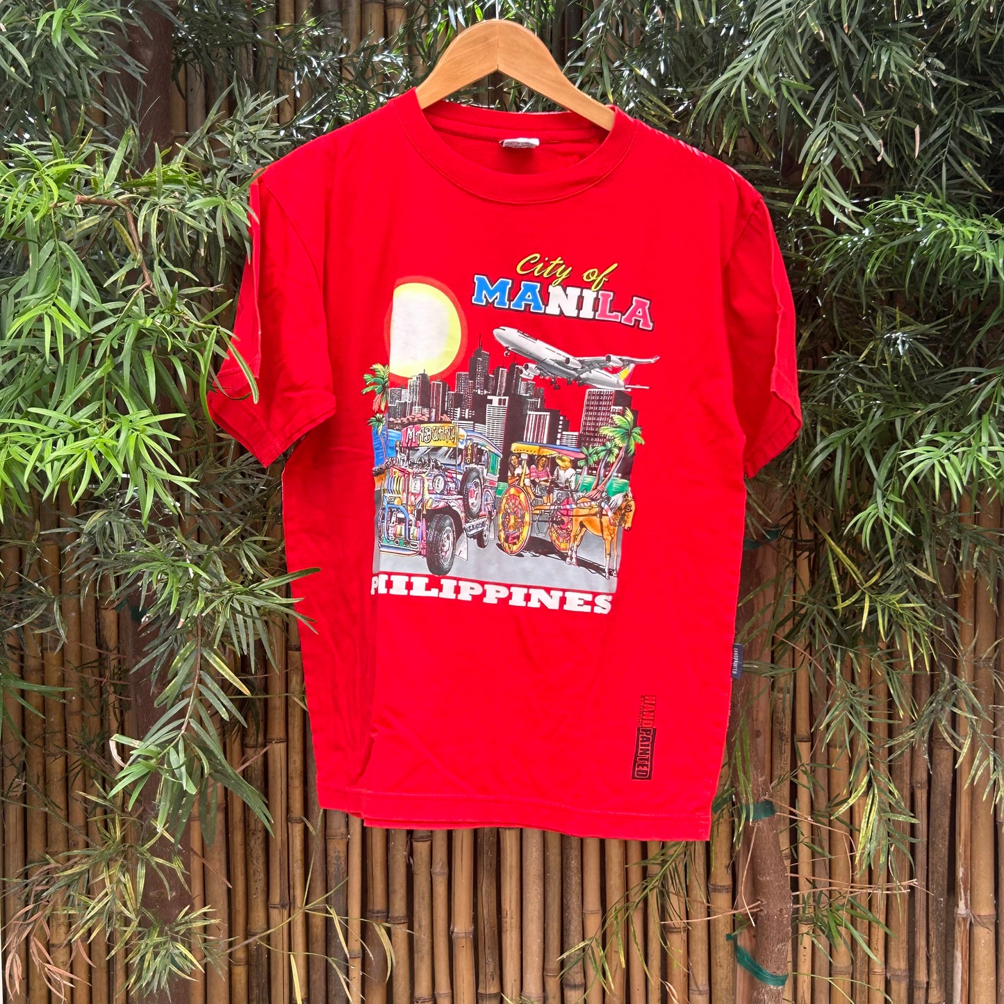 1990s Manila Graphic Tee | Dibuho US Men’s L