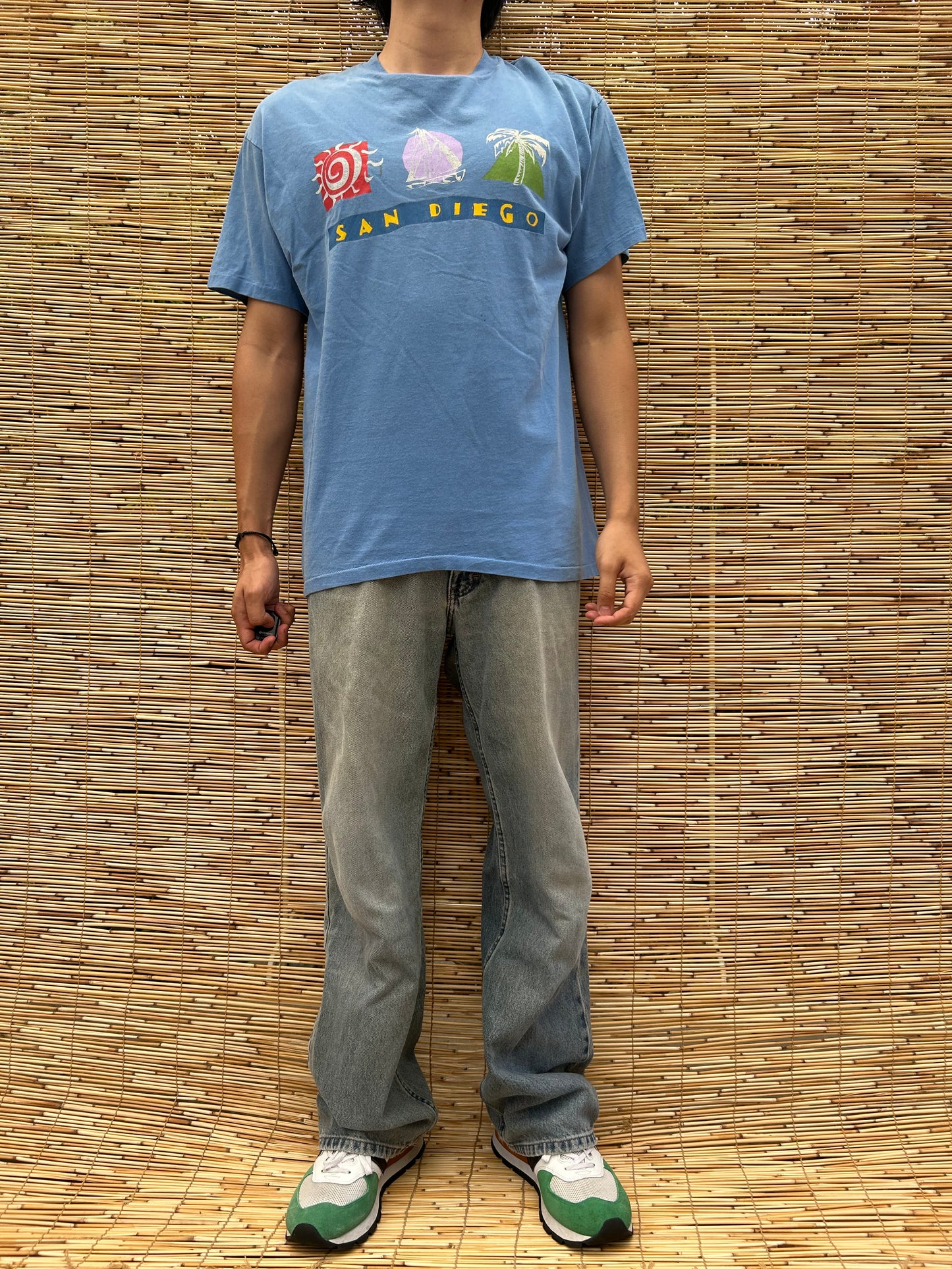 1990s Sand Diego Tee | Anvil US Men’s XL