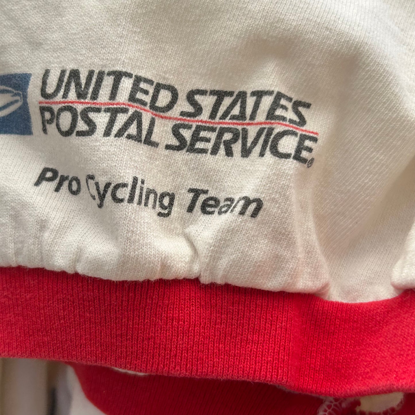 2003 USPS Paris Bike Ringer Tee | Anvil US Mens XL