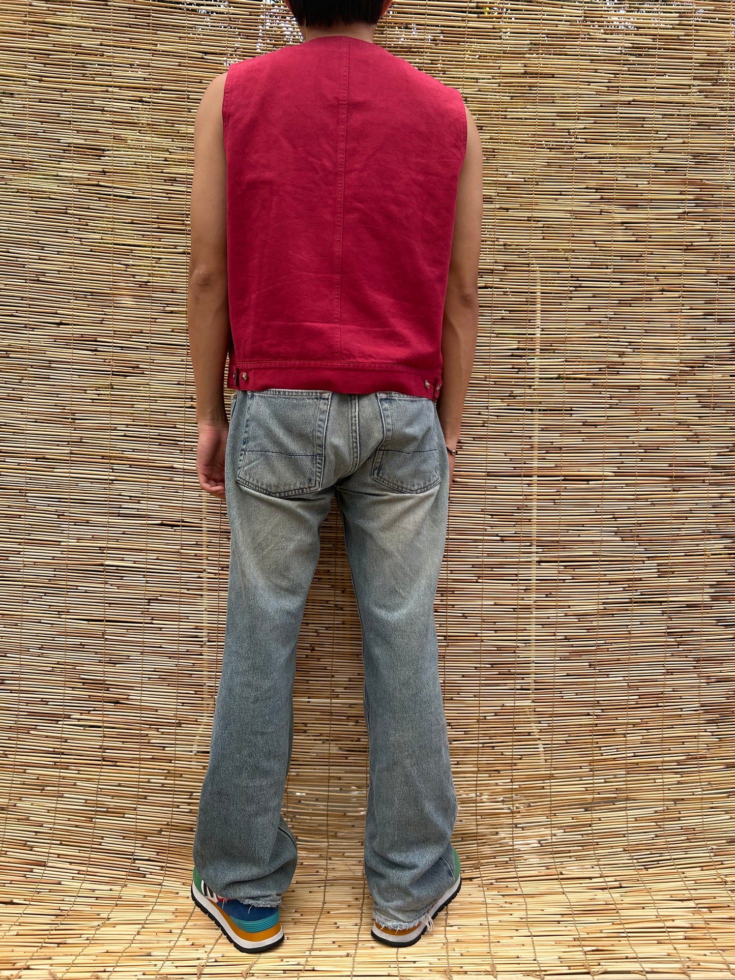 1990s Denim Vest | Fancy Ball US Men’s L