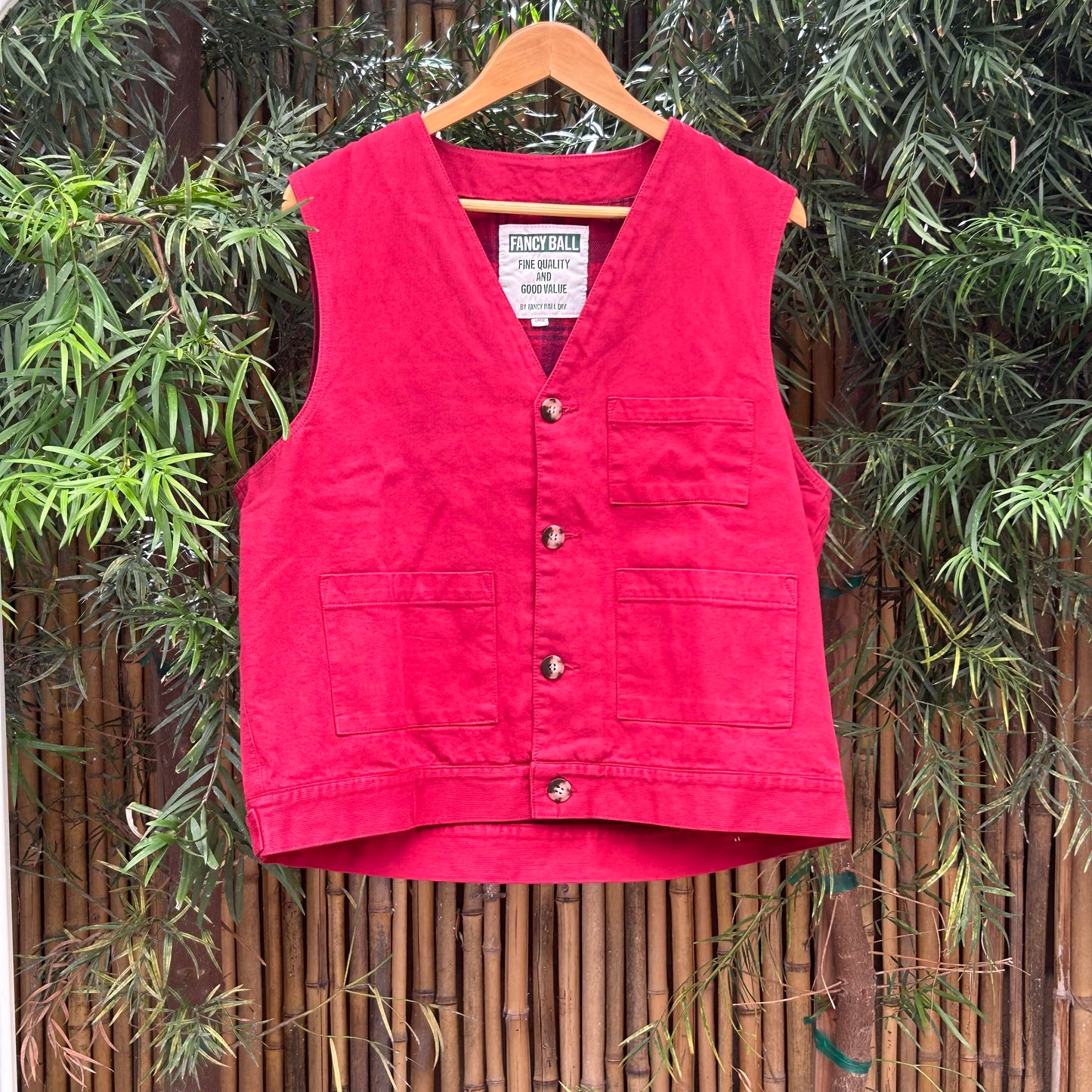 1990s Denim Vest | Fancy Ball US Men’s L