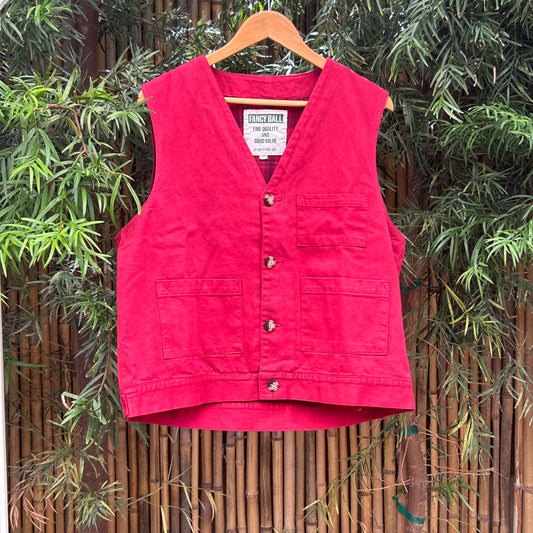 1990s Denim Vest | Fancy Ball US Men’s L