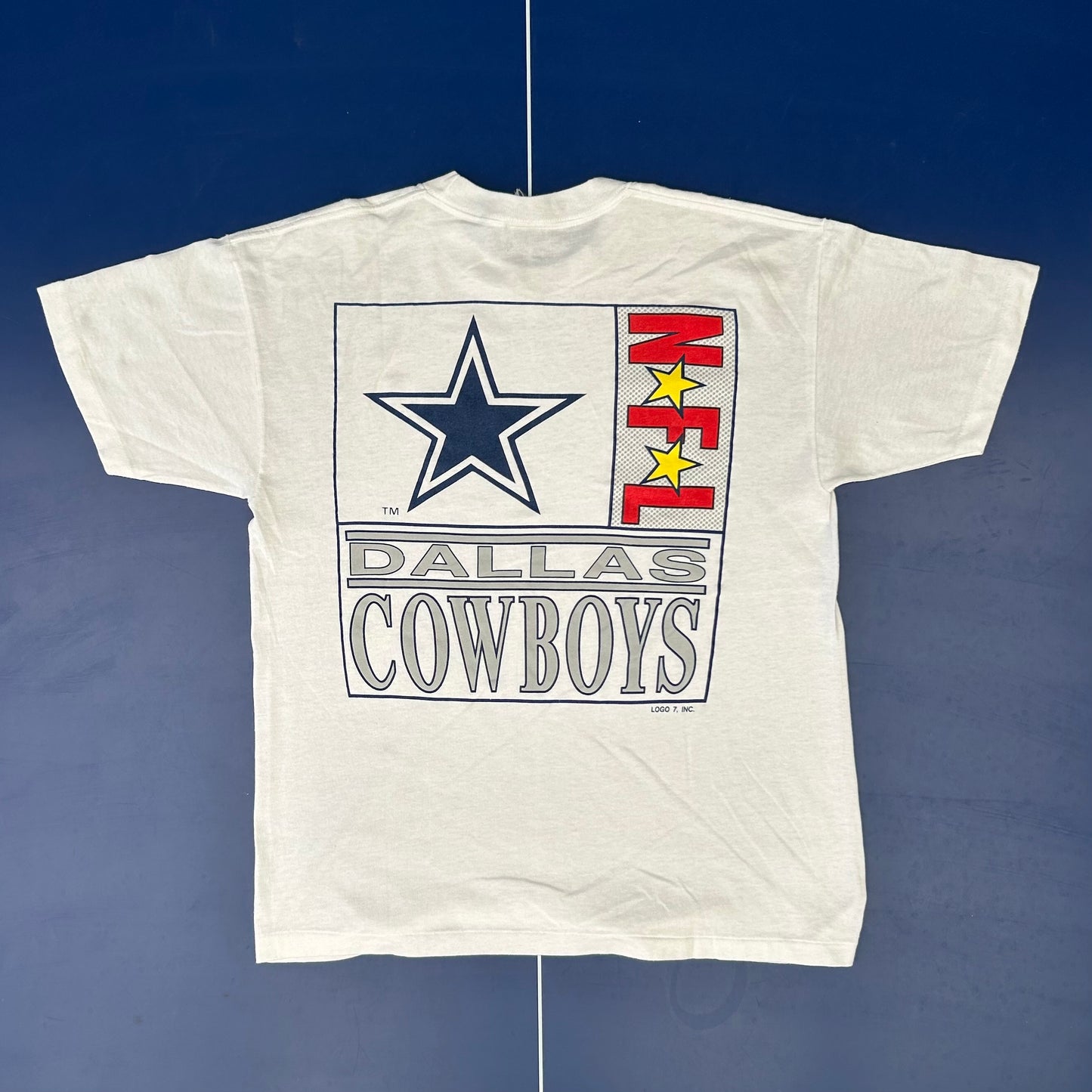 1980s Dallas Cowboys Graphic Tee | Logo 7 US Men’s L