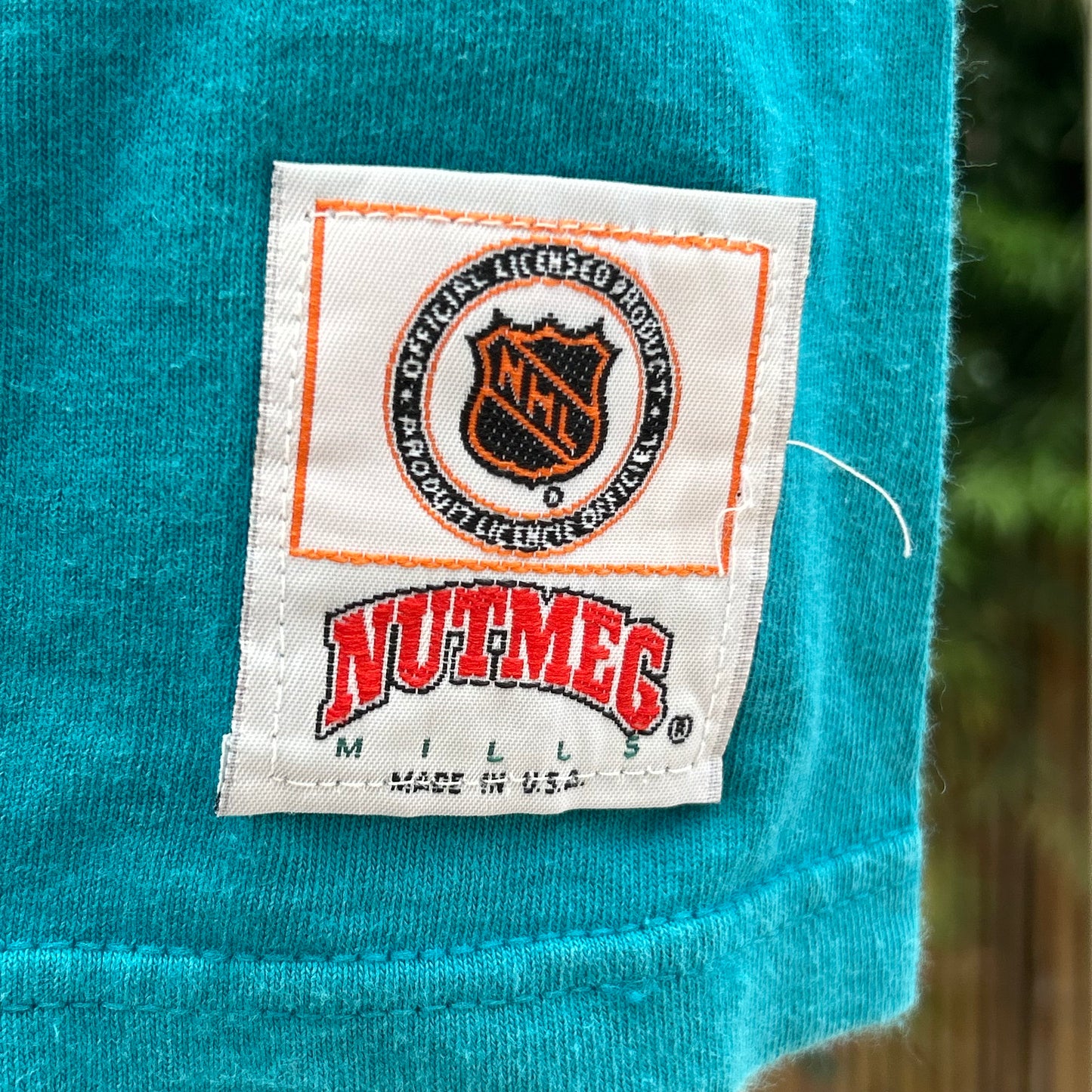 1990s SJ Sharks Tee | Nutmeg US Men’s L