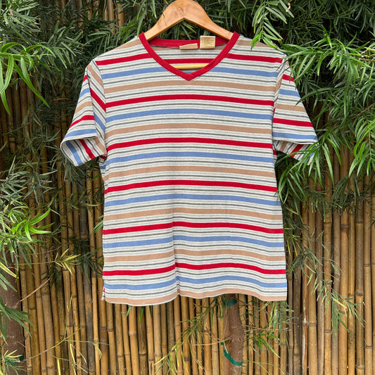 1990s Striped Shirt | Bobbie Brooks US Men's M