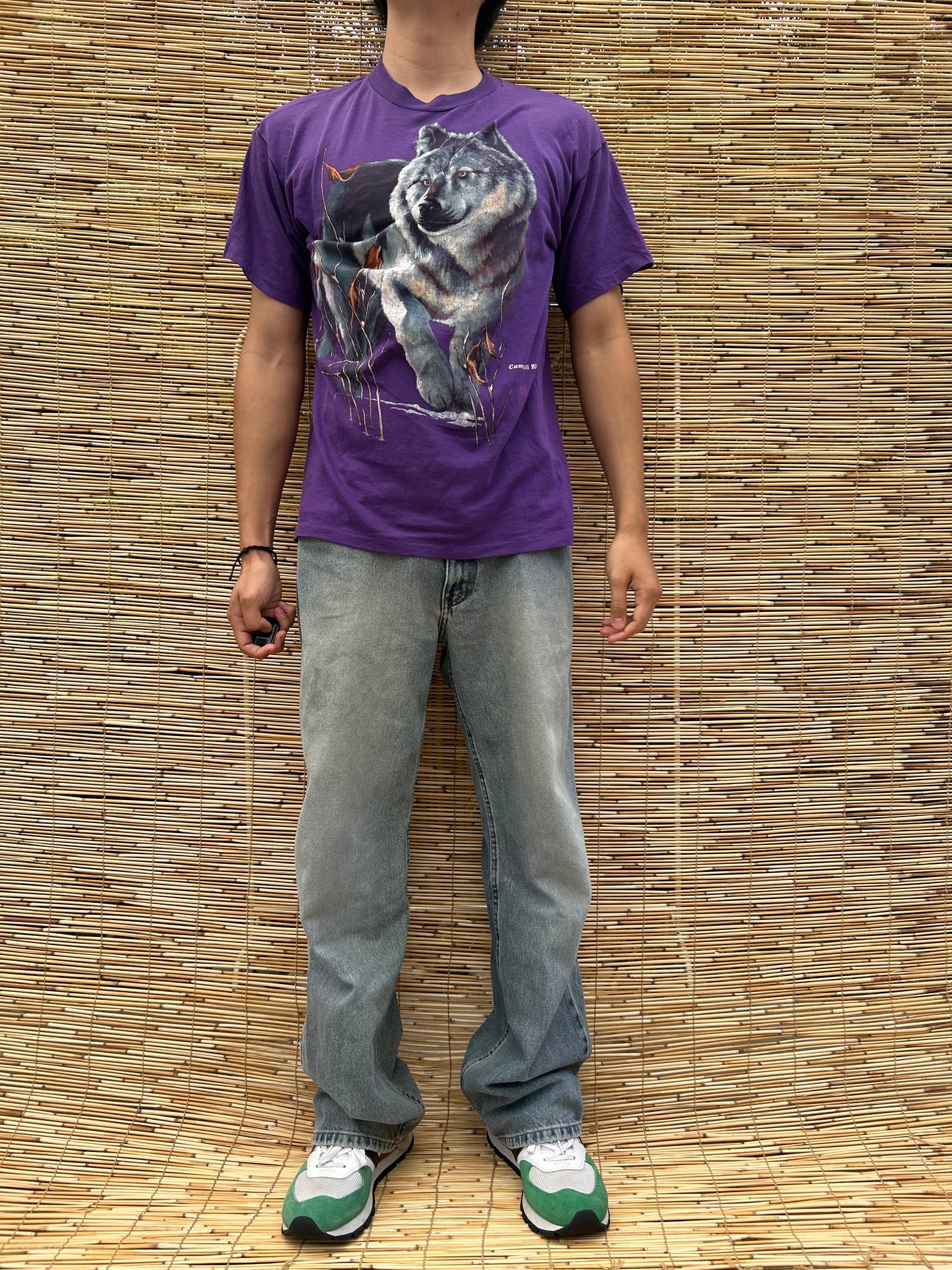 1980s Wolves Graphic Tee | Harlequin US Men’s L
