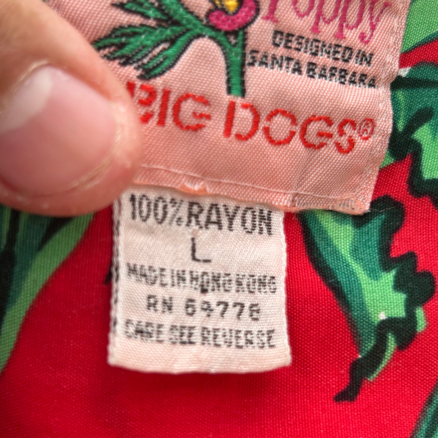 1990s California Poppy Buttonup | Big Dogs US Men’s L