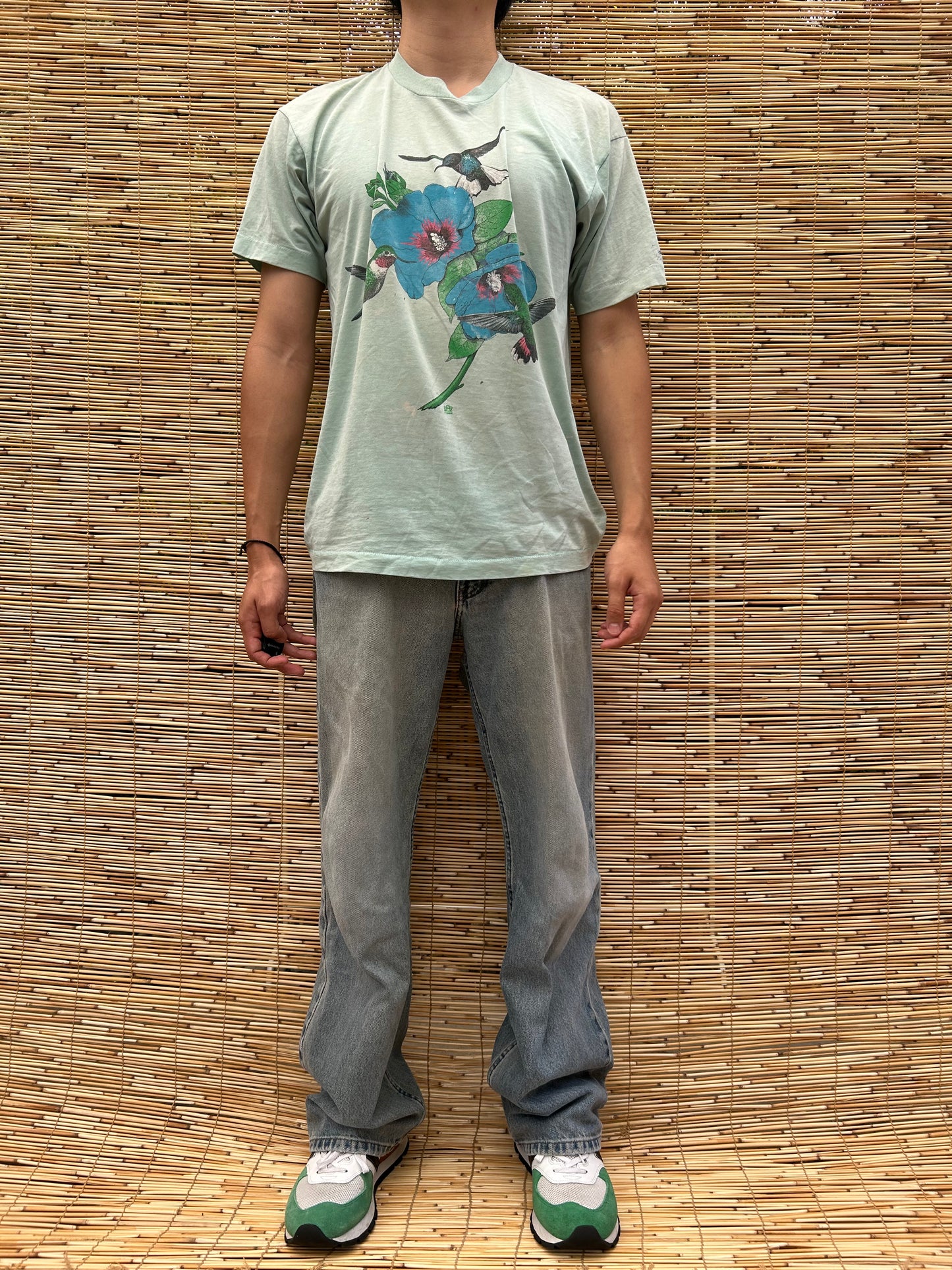 1980s Hummingbird Graphic Tee | Screen Stars US Men’s XL