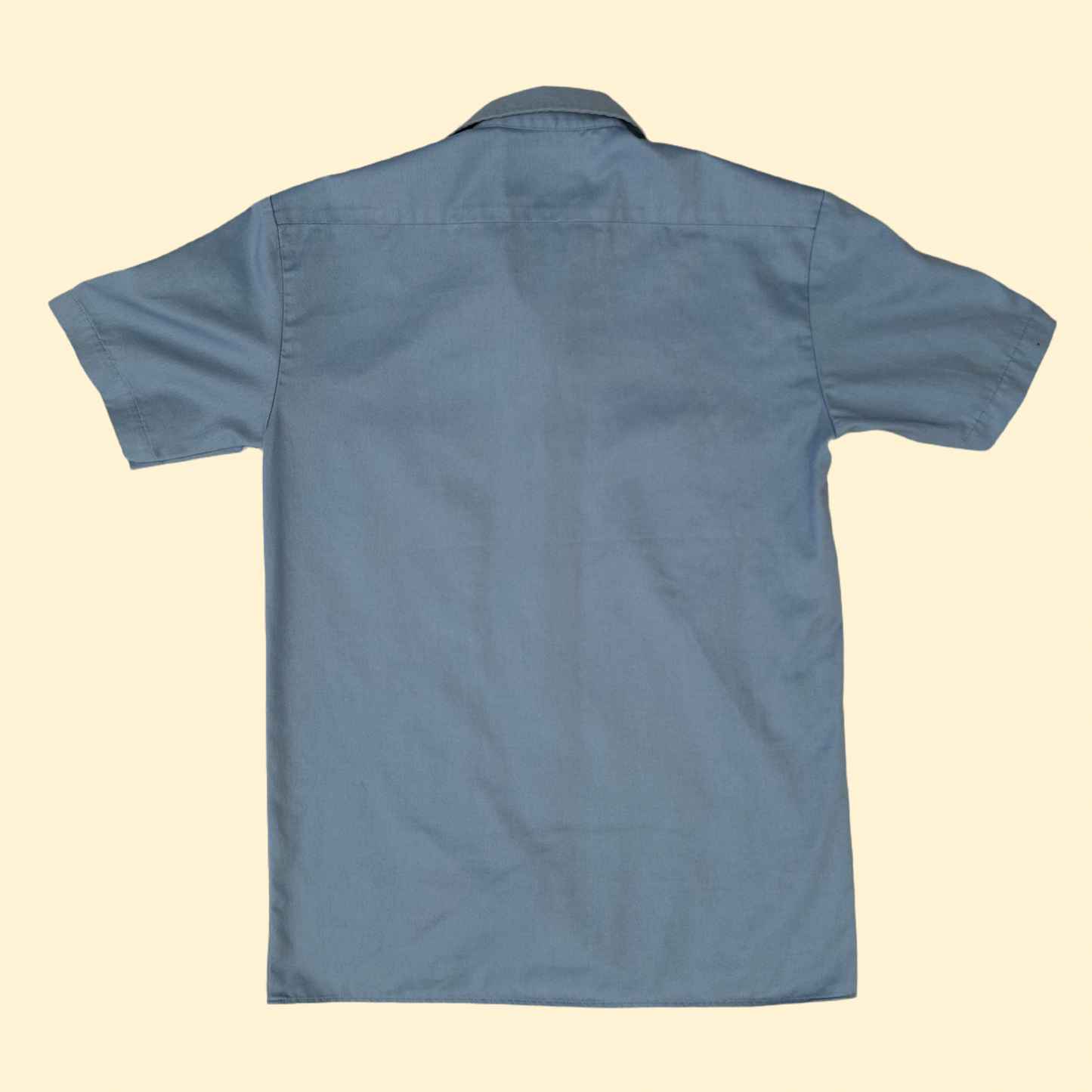 Retro Sky Blue Dickies Button-up Shirt | Dickies US Men's S