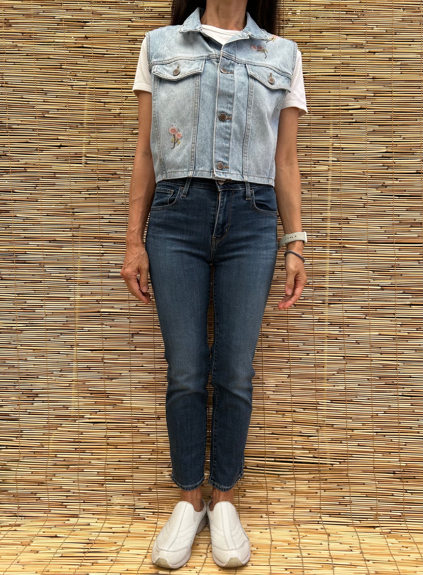 1990s Denim Vest | Lei's US Women 's M