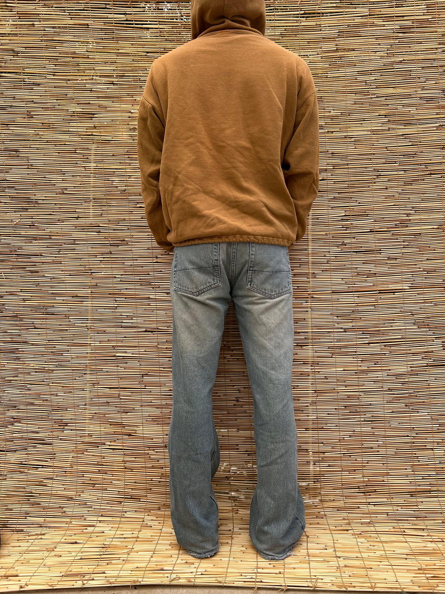 1980s Brown Stussy Hoodie | Stussy US Men's M