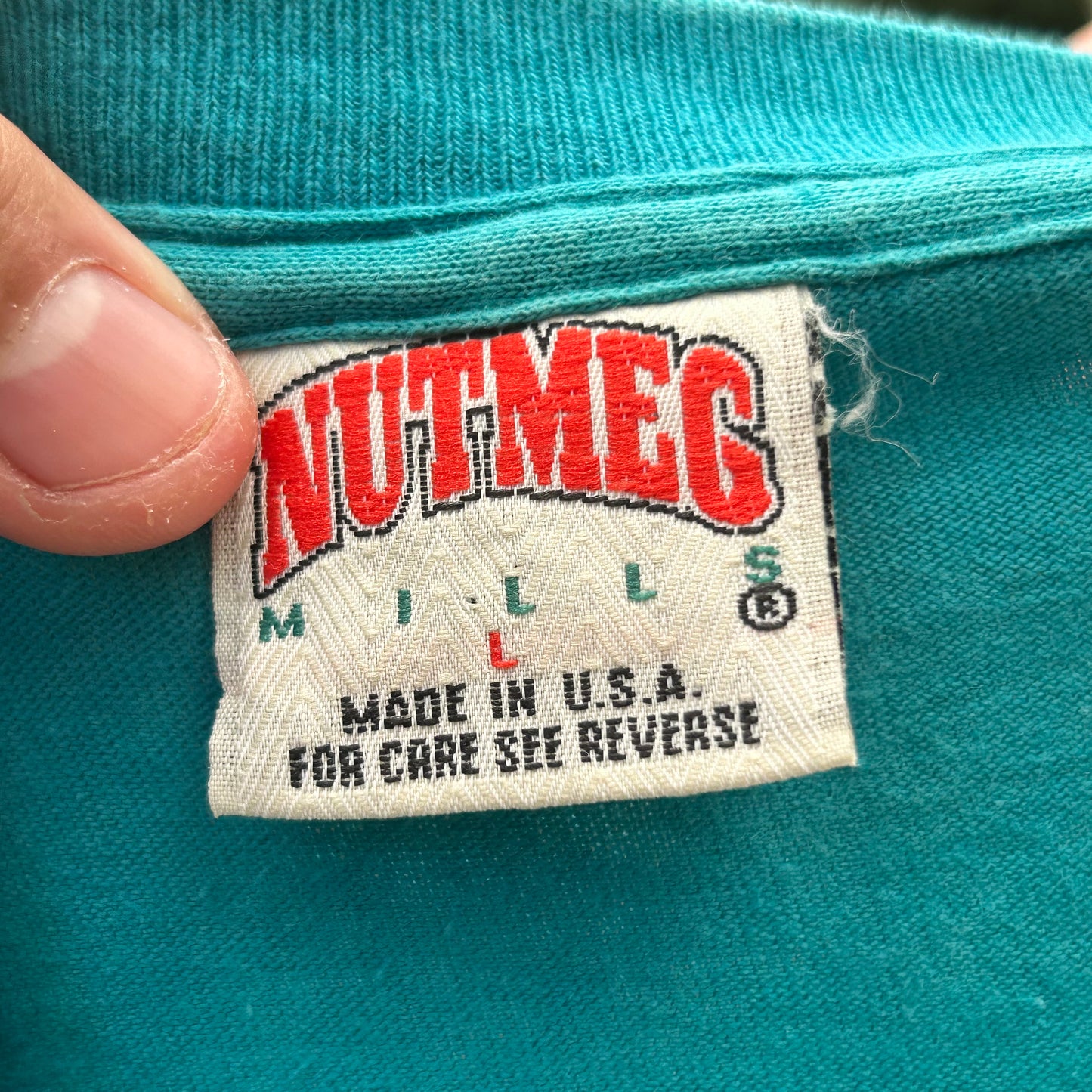 1990s SJ Sharks Tee | Nutmeg US Men’s L