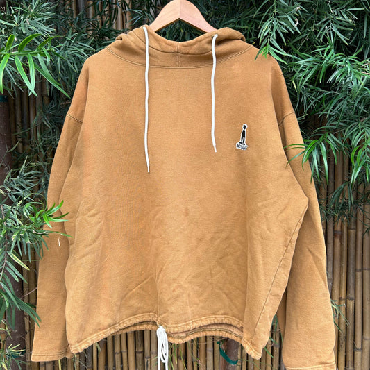 1980s Brown Stussy Hoodie | Stussy US Men's M