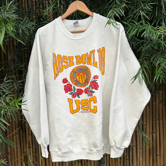 1988 White Rose Bowl Crewneck | Russell Athletics US Men's XL