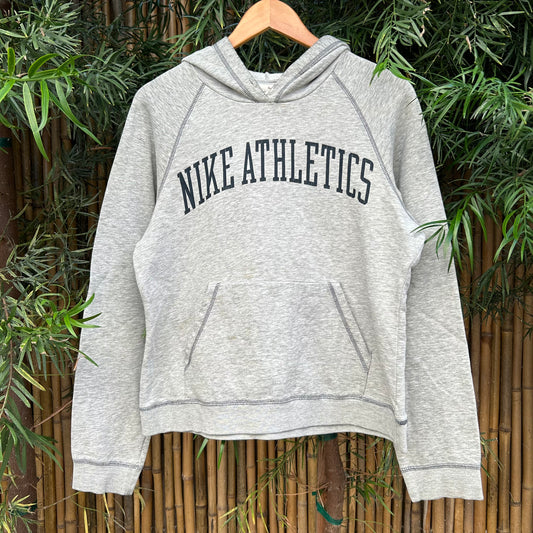 1990s Gray Nike Hoodie | Nike Athletics US Men's M