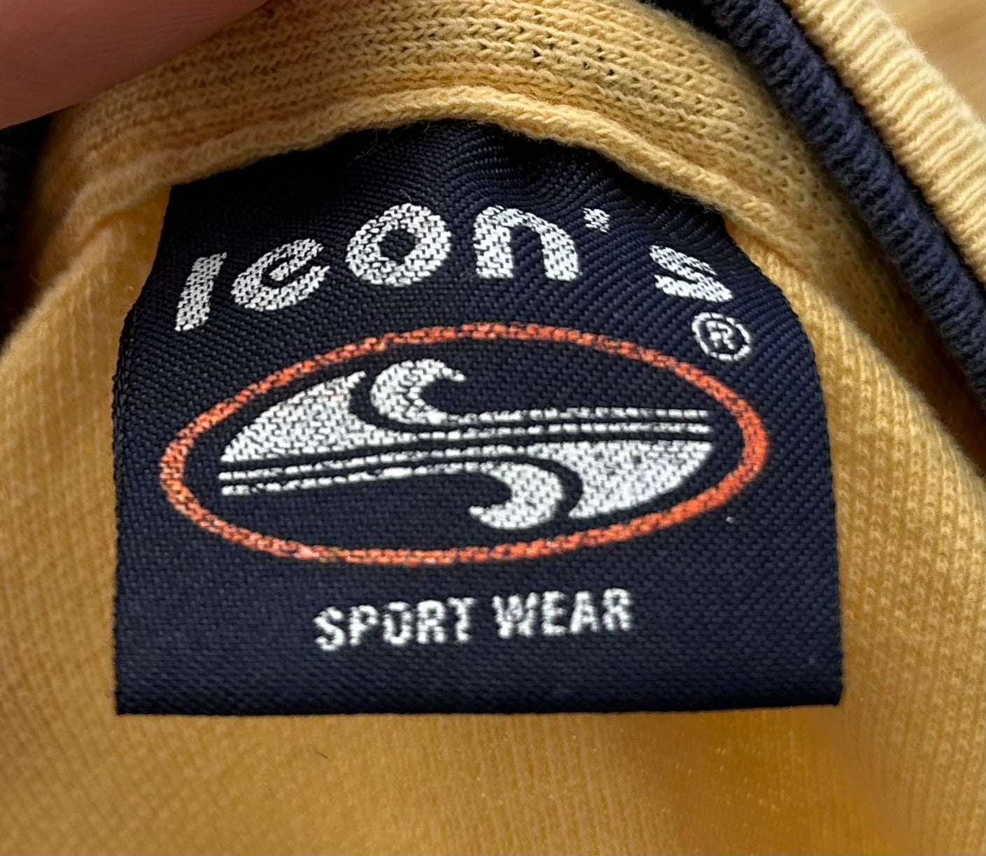 1990s Yellow Soccer Shirt | Leon’s Sports US Men's M