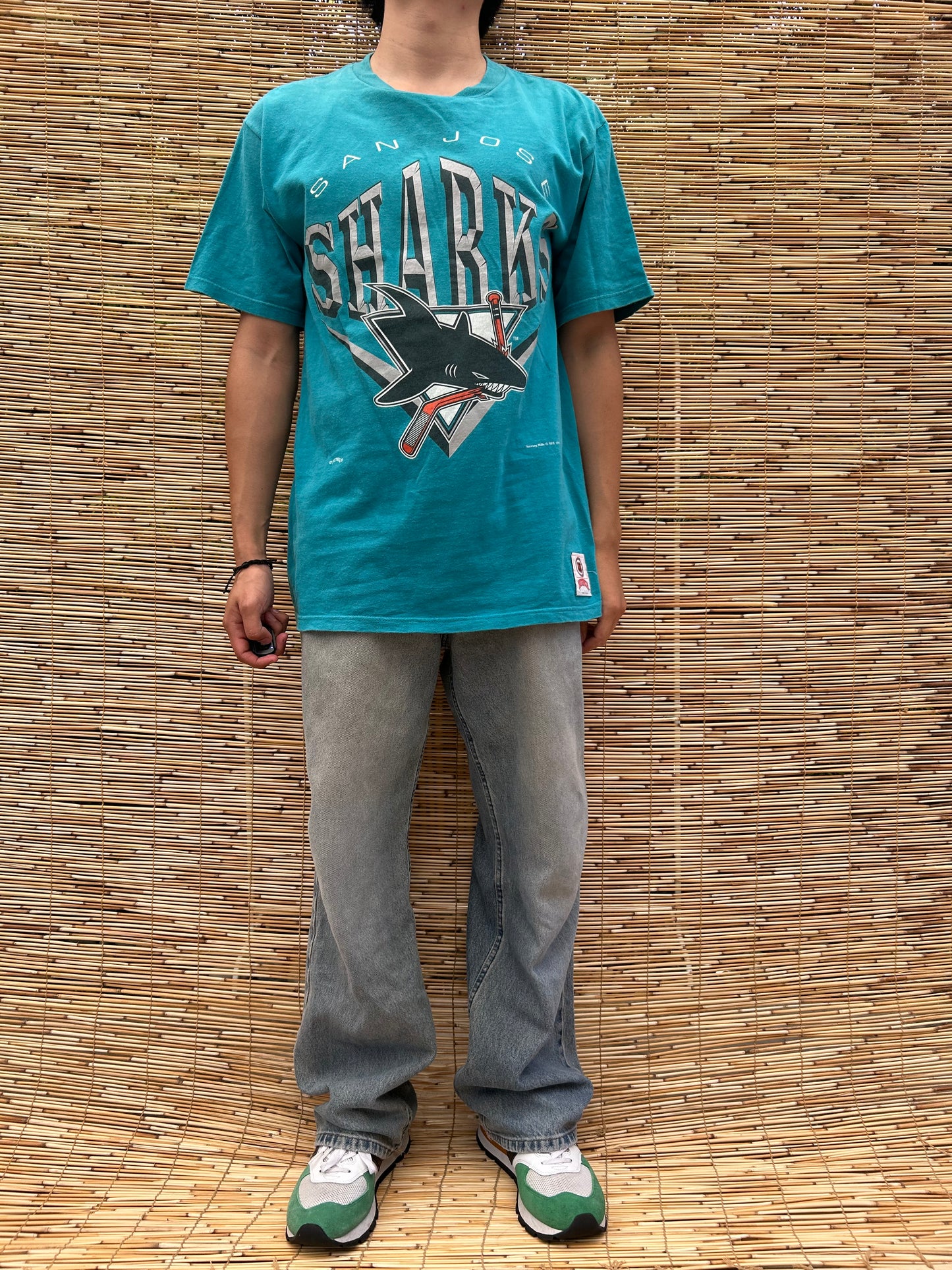 1990s SJ Sharks Tee | Nutmeg US Men’s L