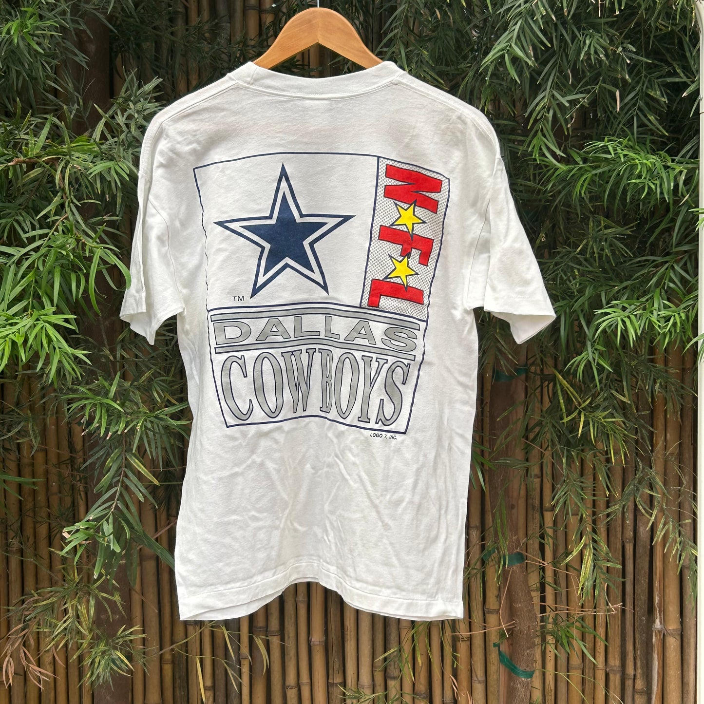 1980s Dallas Cowboys Graphic Tee | Logo 7 US Men’s L