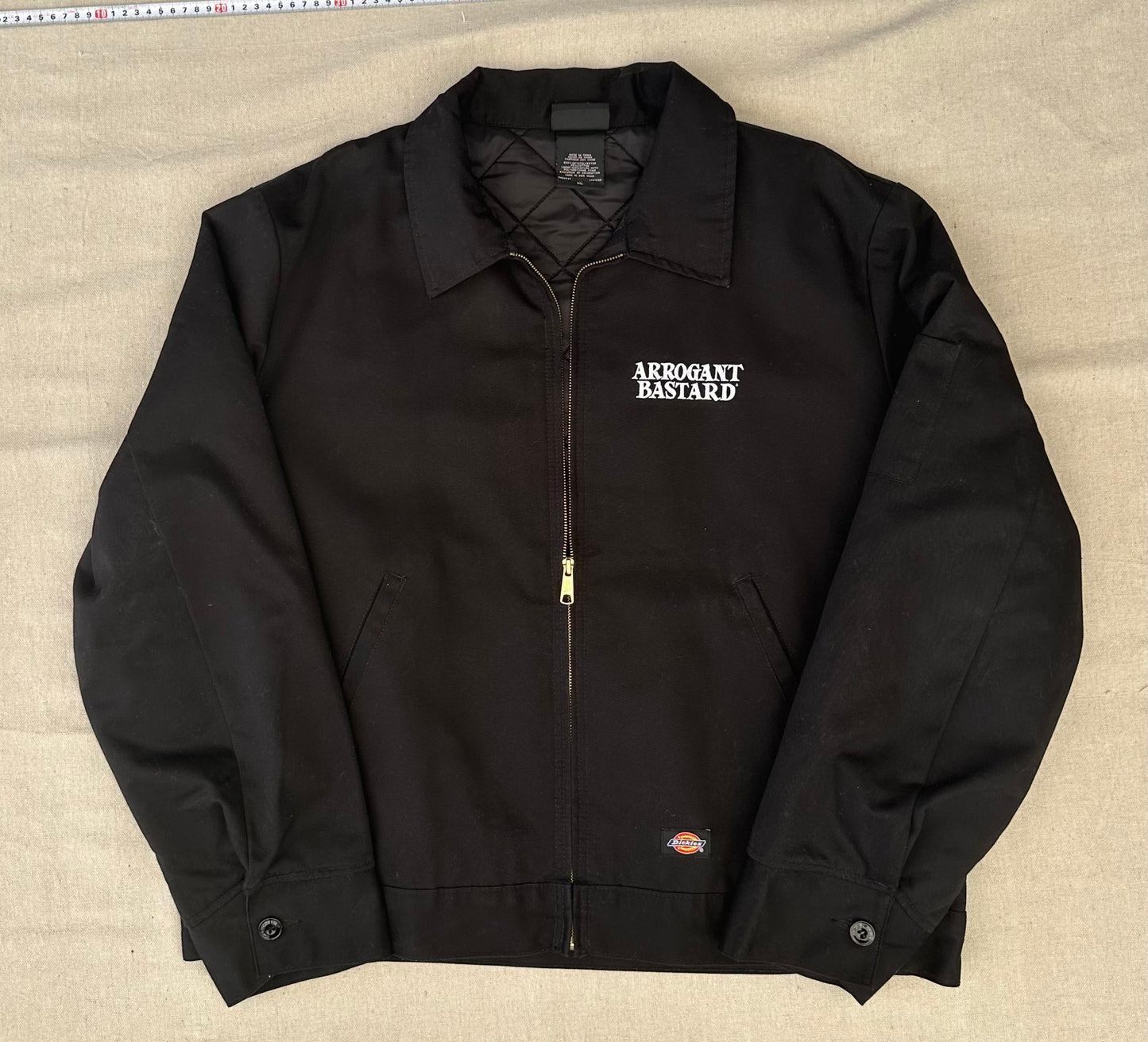 2000s Black Dickies Varsity Jacket | Dickies US Men's XL