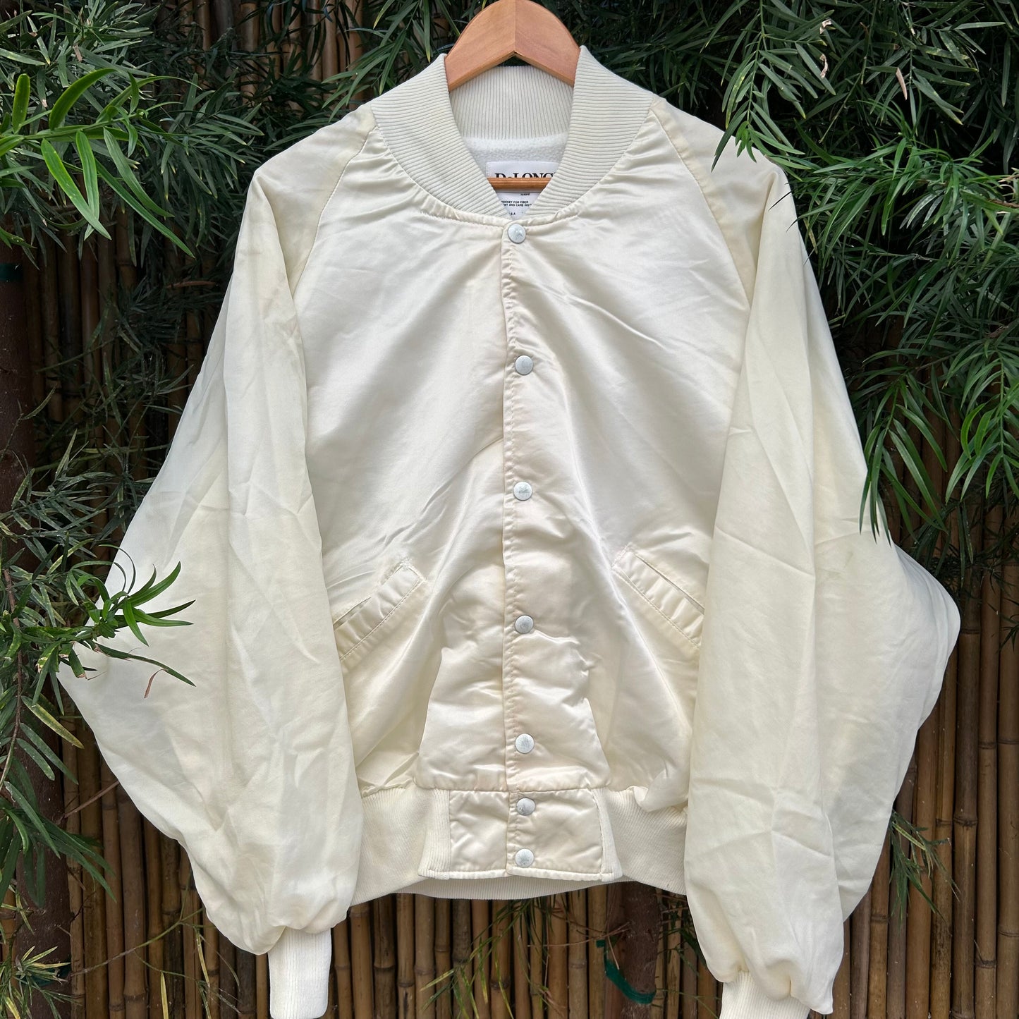 1990s White DeLong Jacket | DeLong US Men's XL